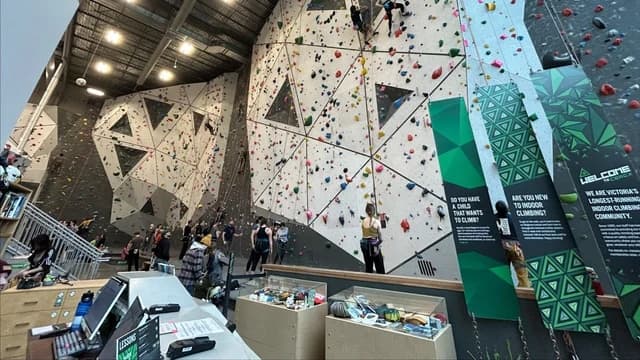 Climb the Routes at Coastal Climbing Centre