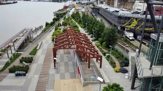 Boardwalk and River Market in New West