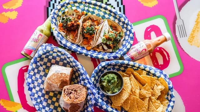 Tacos in Buckets at Gringo Gastown