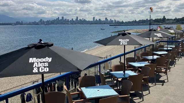 Sunset Patio at The Galley, Jericho Beach
