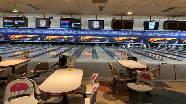 Cosmic Bowling at REVS Burnaby