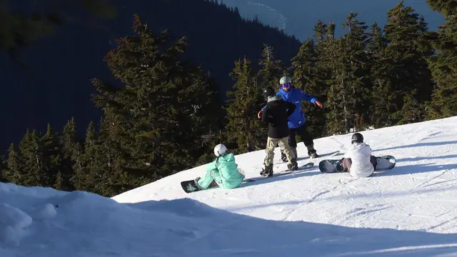 Fall Down Together: A First Ski Lesson at Cypress