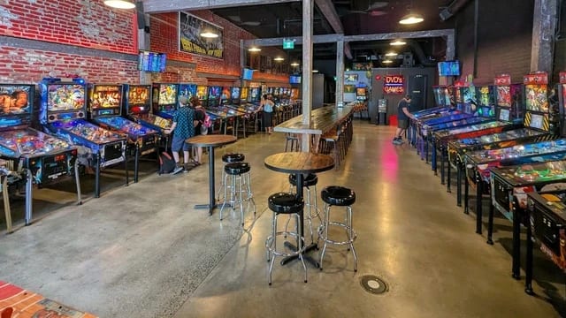 Pinball & Pizza Night at Pinhalla