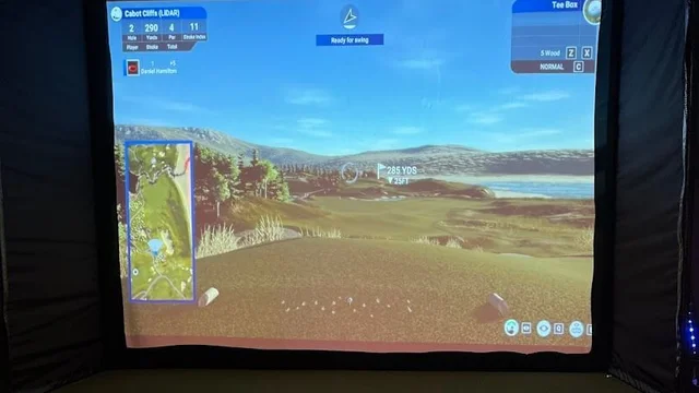 Tee Off Indoors at Golf and Grind