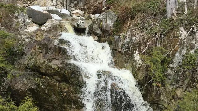 Chase Sawblade Falls on Burke Mountain