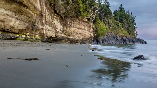 Hike to Mystic Beach's Waterfall & Rope Swing