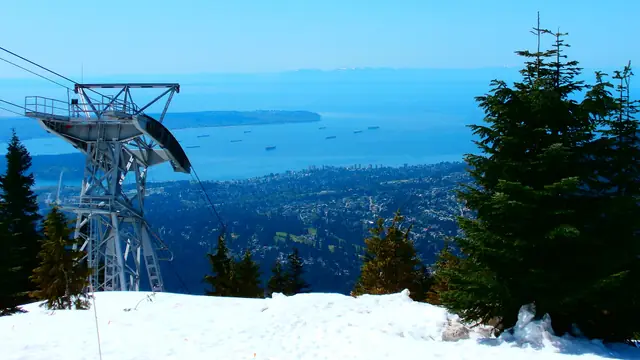 Tandem Paraglide Off Grouse Mountain