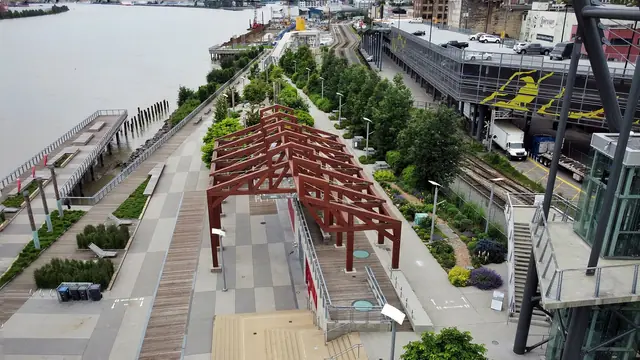 Boardwalk and River Market in New West