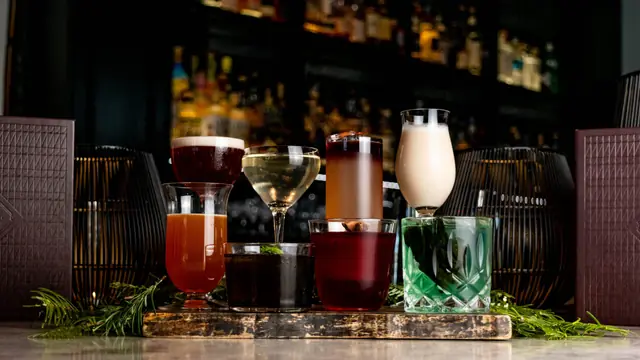 Cocktails at The Courtney Room Bar