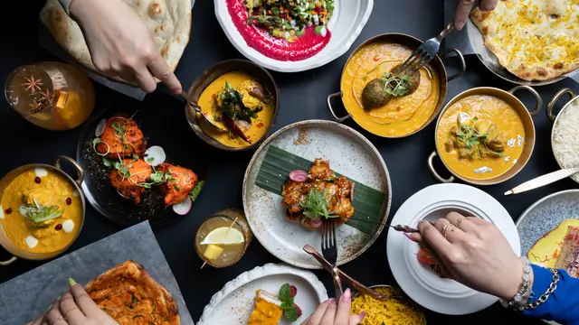 Coastal Goan Plates at Sula on Davie
