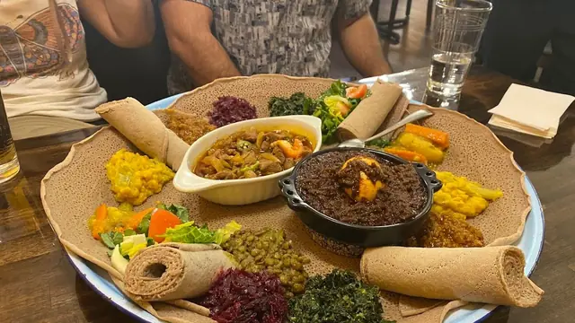 An Ethio-Eritrean Platter at Mesob