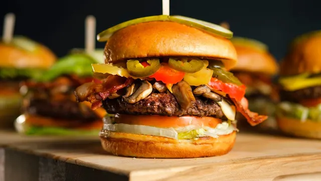 Gourmet Burgers at Blaze