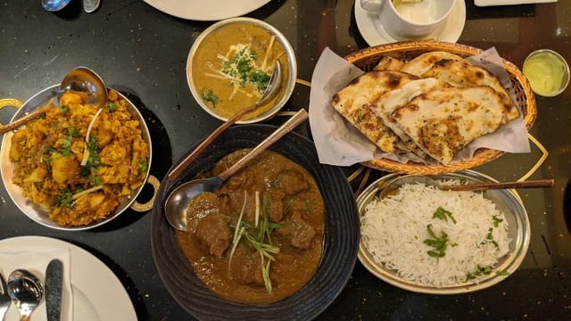 Indian Feast at Tasty Indian Bistro