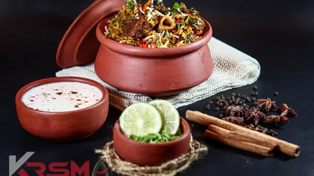 Scratch-Made Biryani at KRSMA