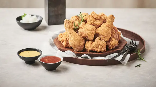 Seoul-Street Fried Chicken at Pelicana