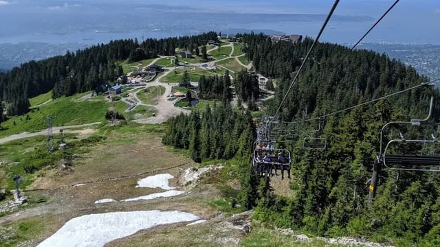 Sunset Special Skyride Up Grouse Mountain