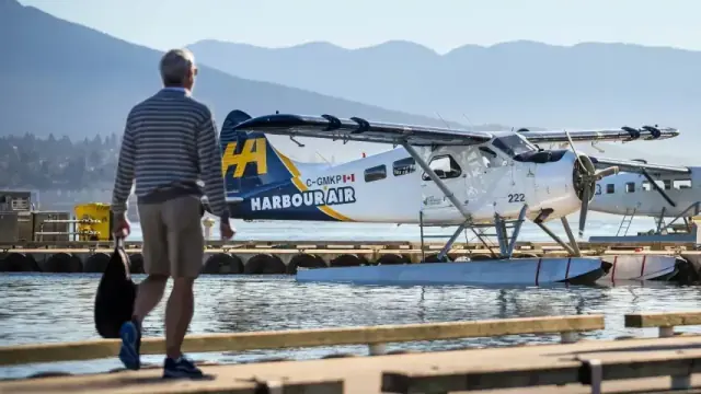 Lift Off Coal Harbour in a Seaplane