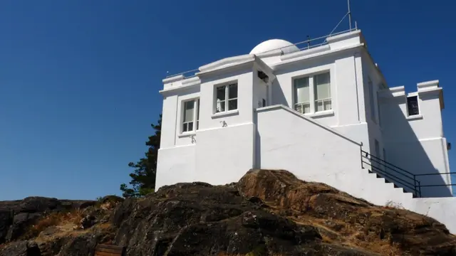 Sunset at the Gonzales Hill Observatory