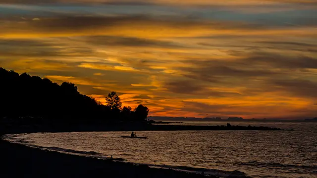 Sunset Over Spanish Banks