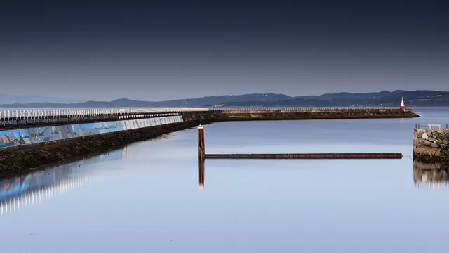 Walk the Ogden Point Breakwater at Dusk