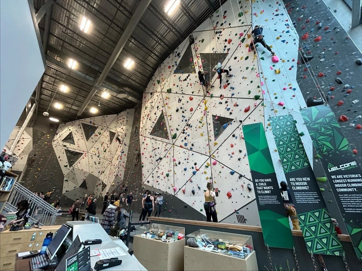 Climb the Routes at Coastal Climbing Centre, Newton, Vancouver BC