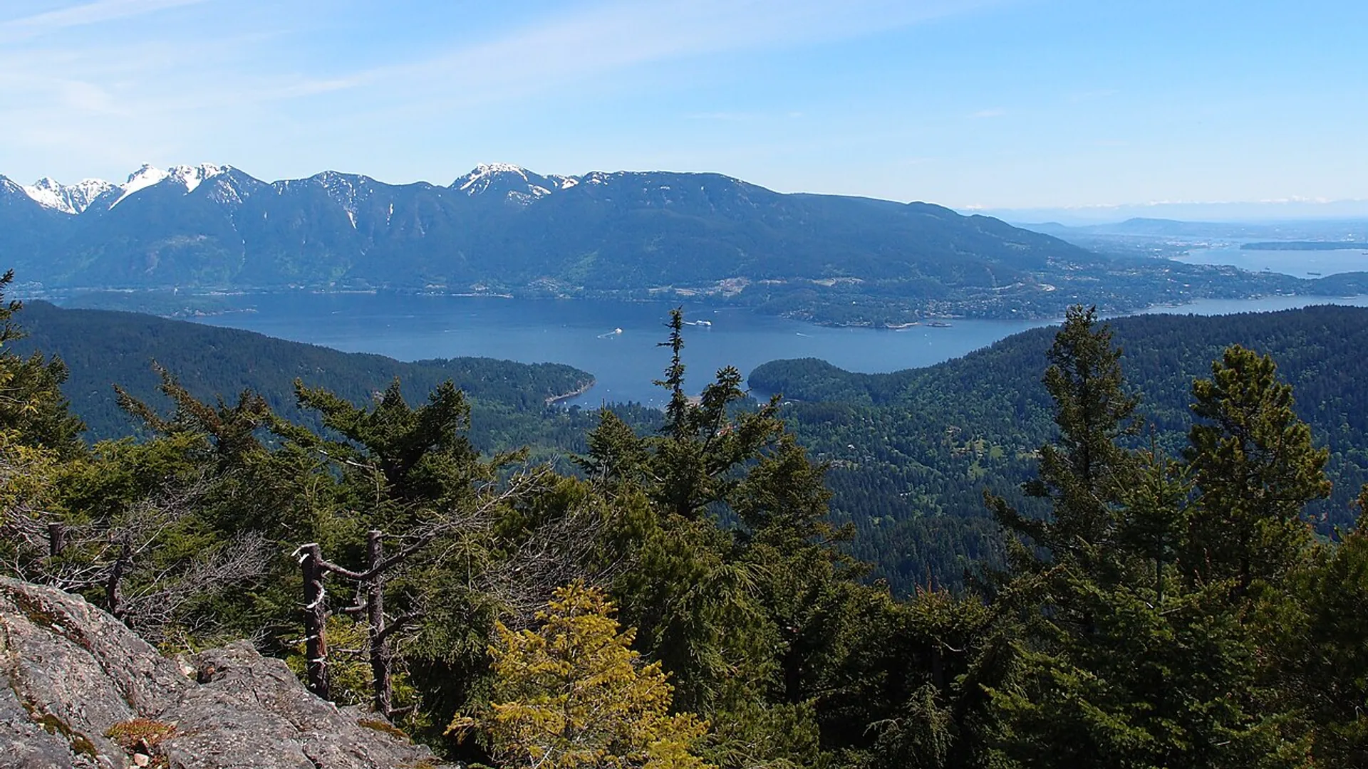 Summit Mount Gardner on Bowen, Mount Gardner, Bowen Island (ferry from Horseshoe Bay), Vancouver BC