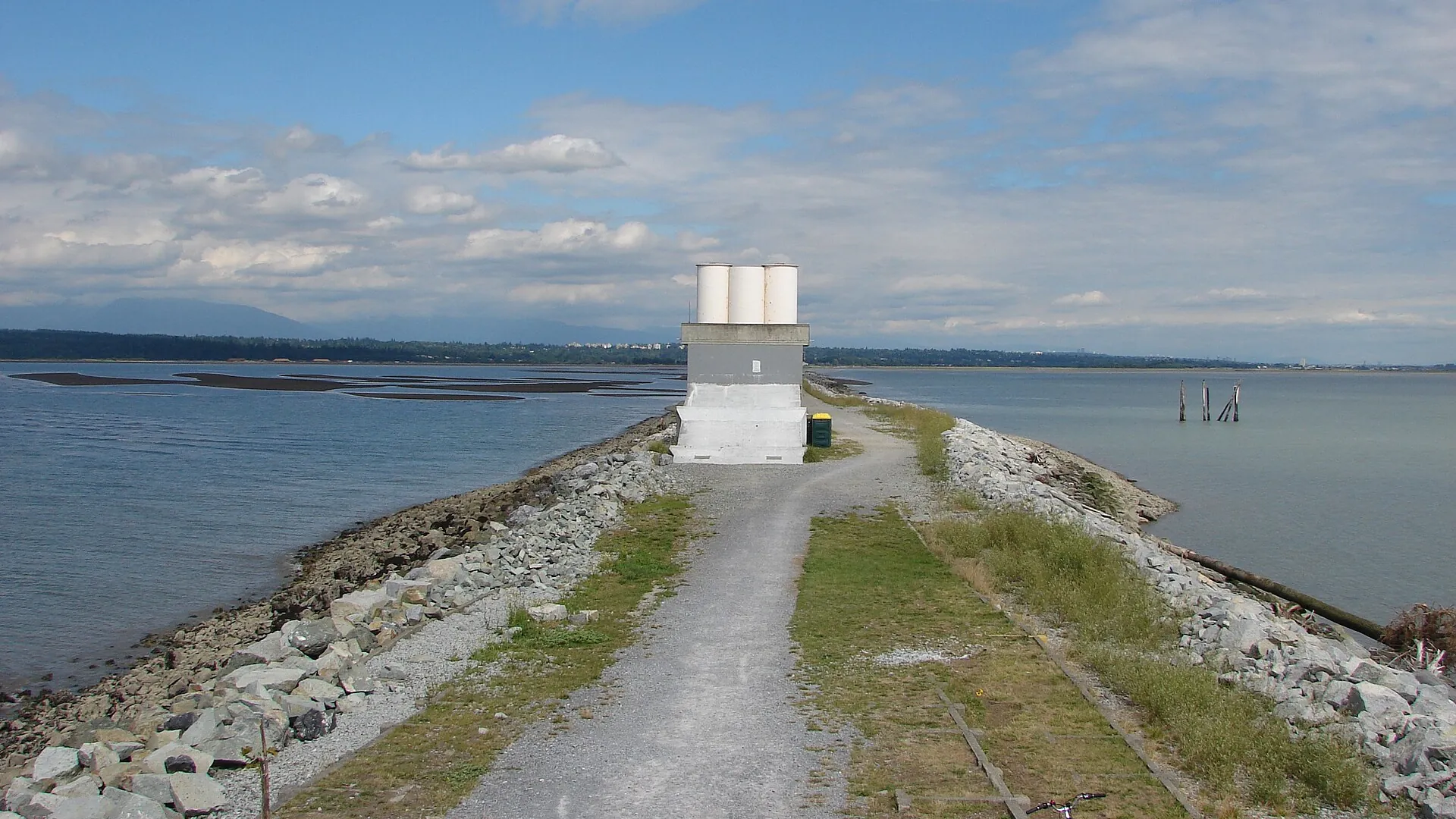 Walk the Iona Jetty, Iona Beach Regional Park, Iona Island, north Richmond, Vancouver BC