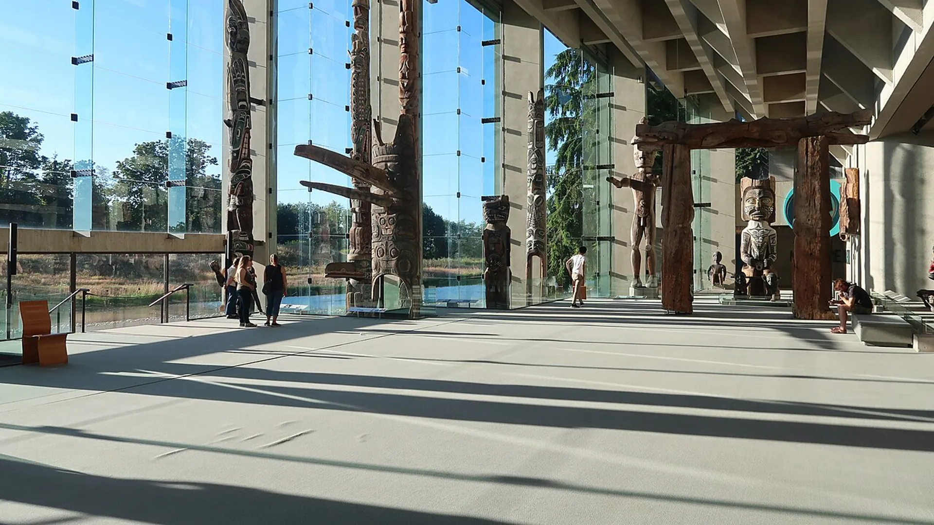 Stand Under the Totems at the Museum of Anthropology, UBC Point Grey campus, Vancouver BC