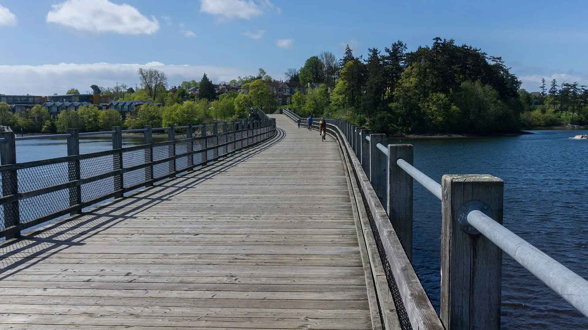 Sunset Walk Over the Selkirk Trestle, Selkirk Trestle, Galloping Goose Trail, Vic West, Victoria BC
