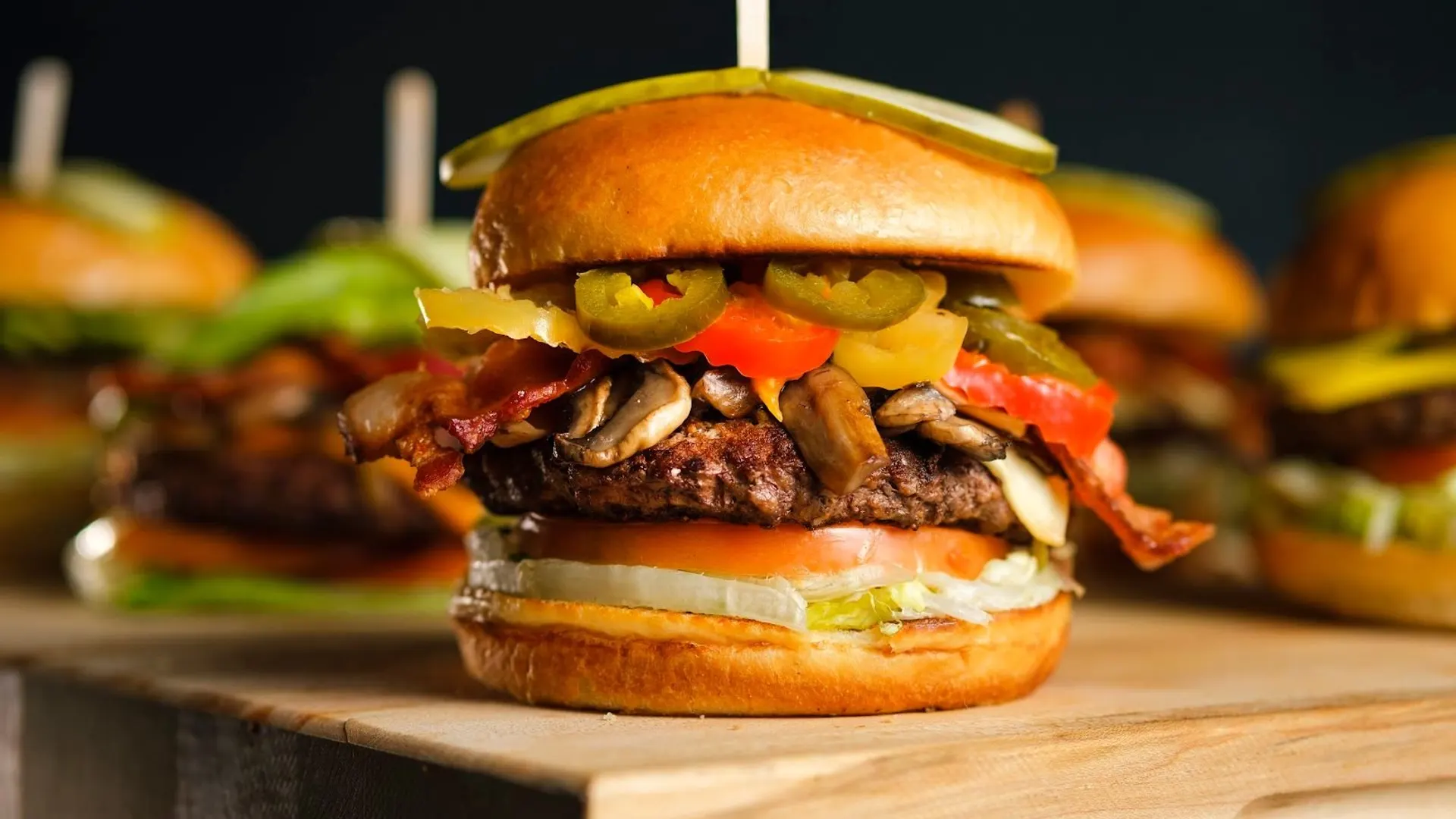 Gourmet Burgers at Blaze, Lower Mount Pleasant, Vancouver BC
