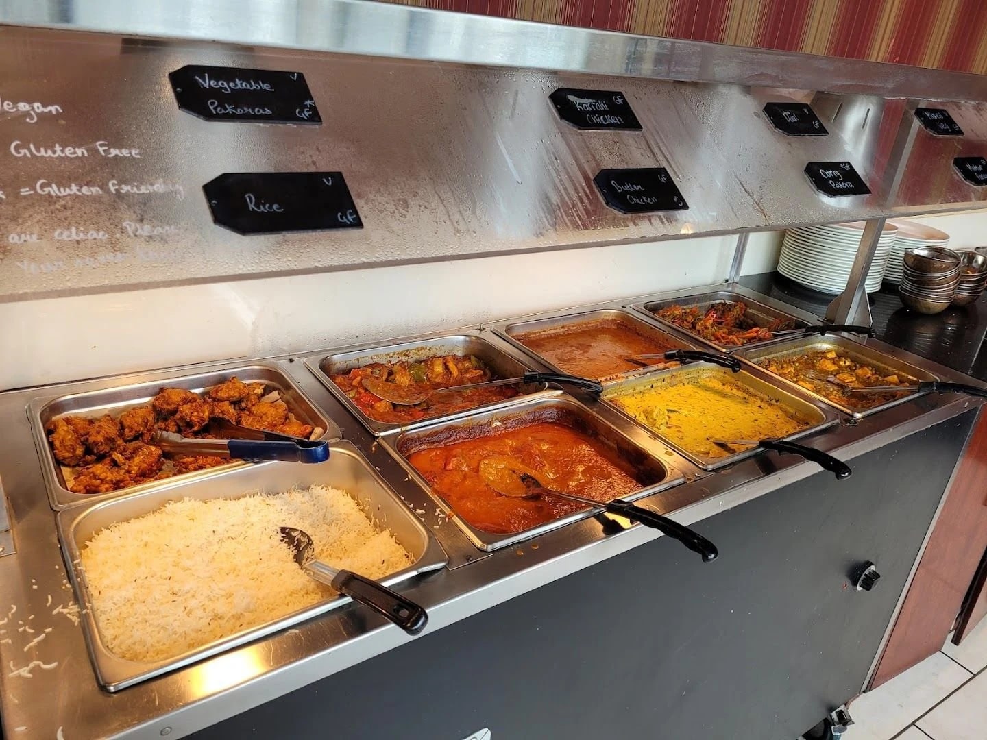 North Indian Dinner at Sizzling Tandoor, Johnson Street, Downtown, Victoria BC