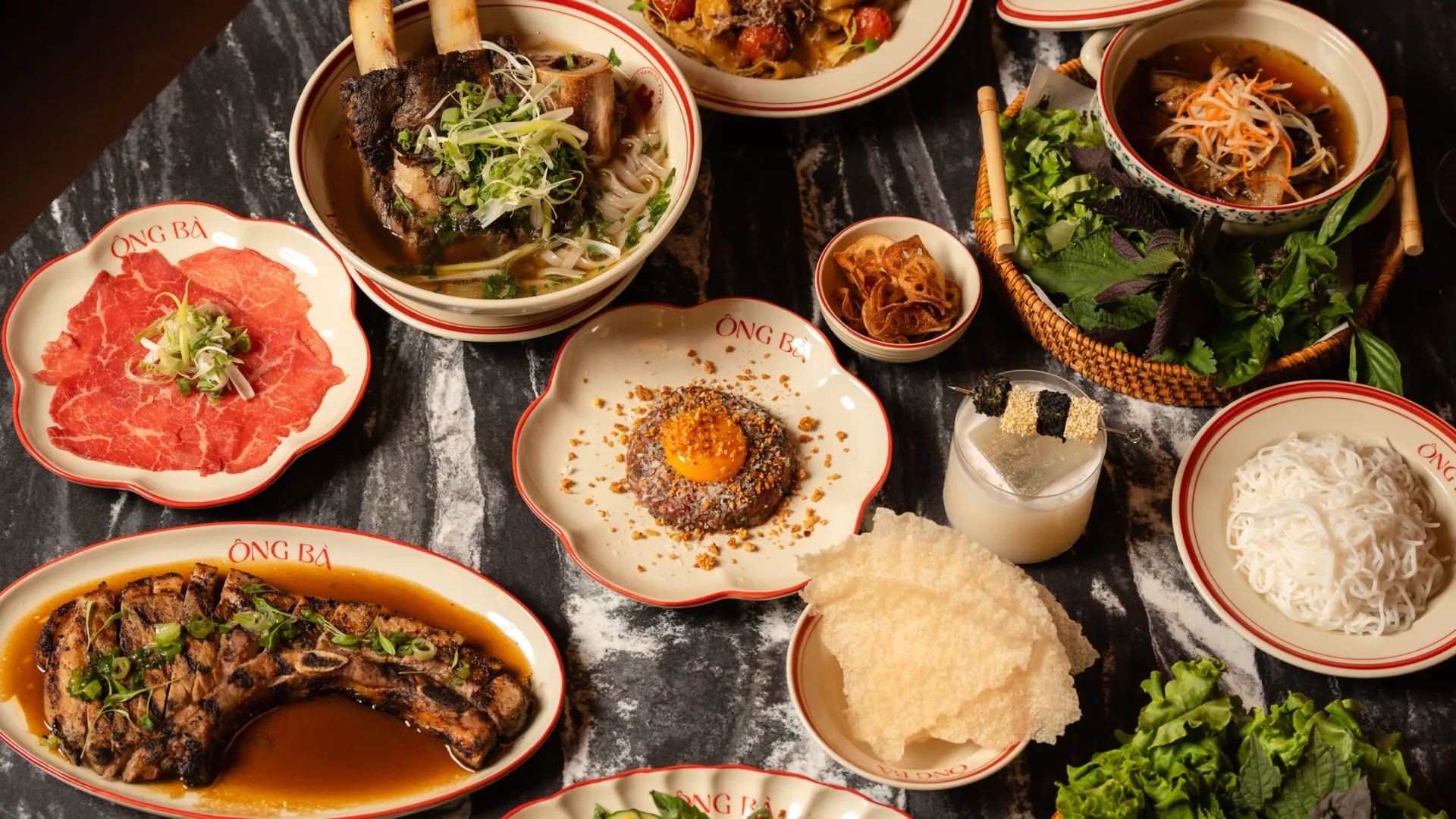 Modern Vietnamese at Ong Ba Eatery, Henderson Place, Coquitlam Town Centre, Vancouver BC