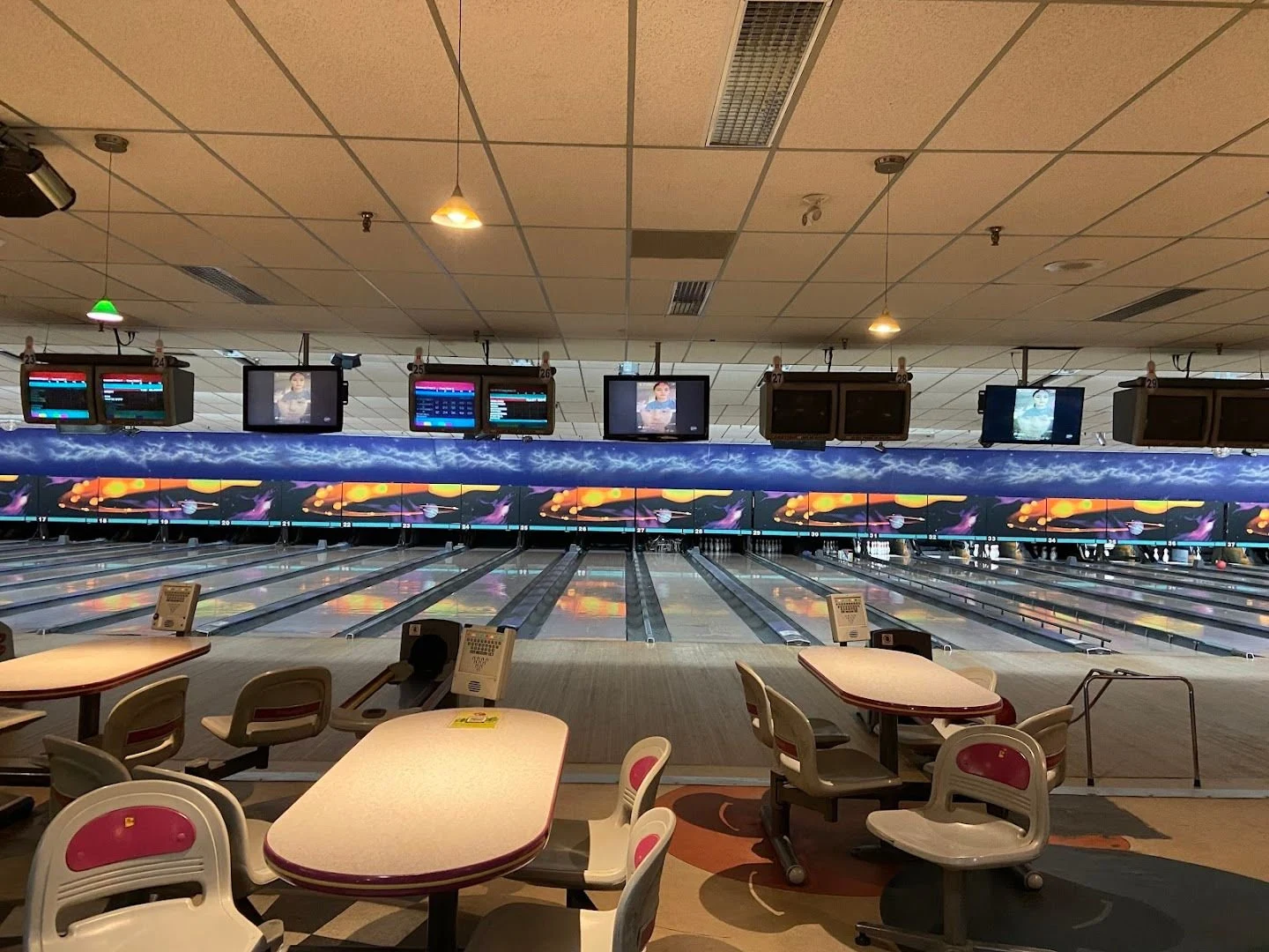 Cosmic Bowling at REVS Burnaby, 5502 Lougheed Hwy, beside Holdom SkyTrain, Vancouver BC