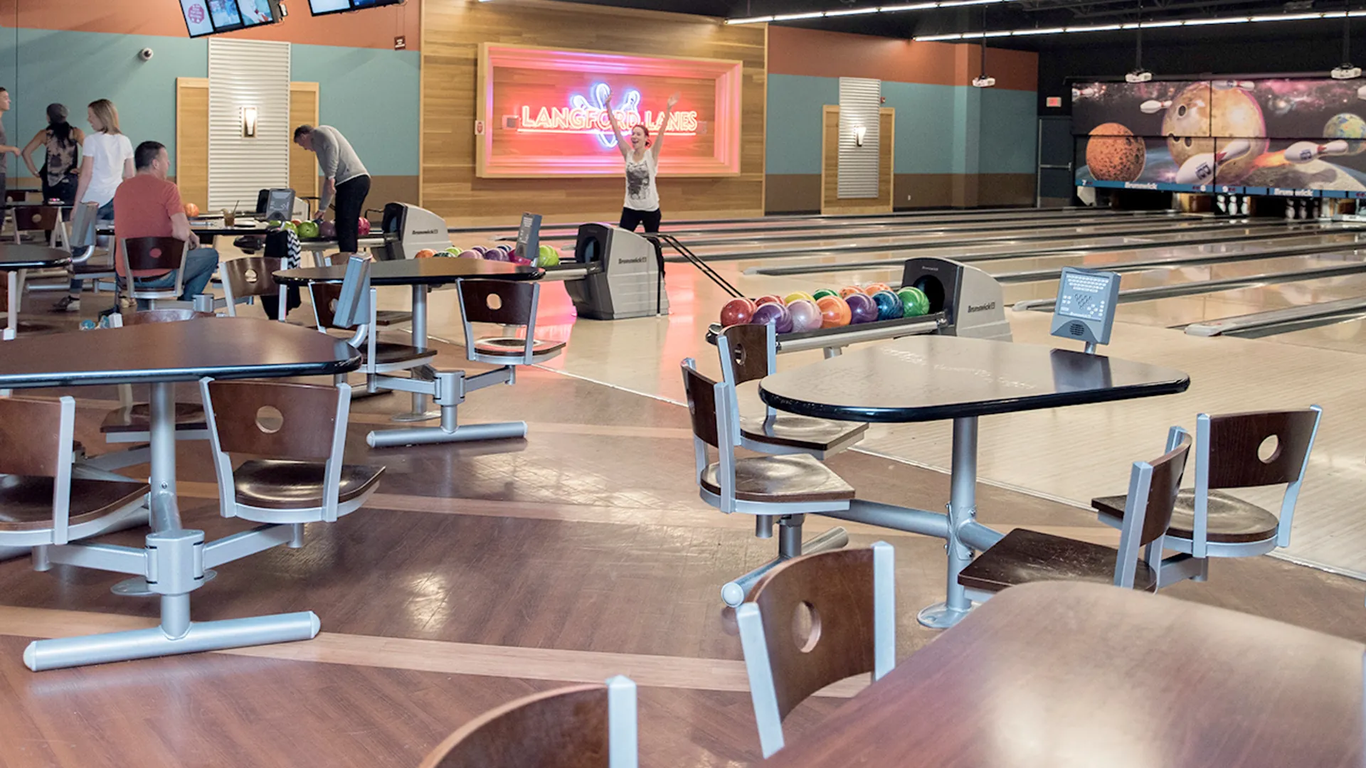 Cosmic Bowling at Langford Lanes, City Centre Park, 1097 Langford Pkwy, Victoria BC