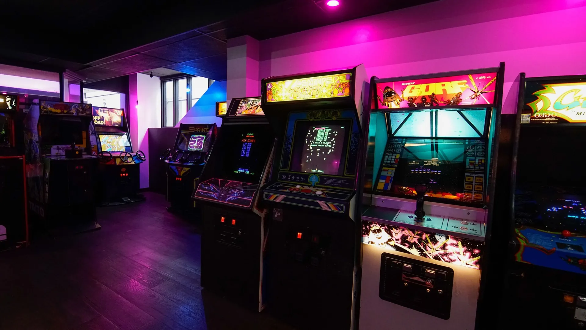 Quarter-Fed Nostalgia at Quazar's Arcade, 1215 Government St, Trounce Alley, Victoria BC