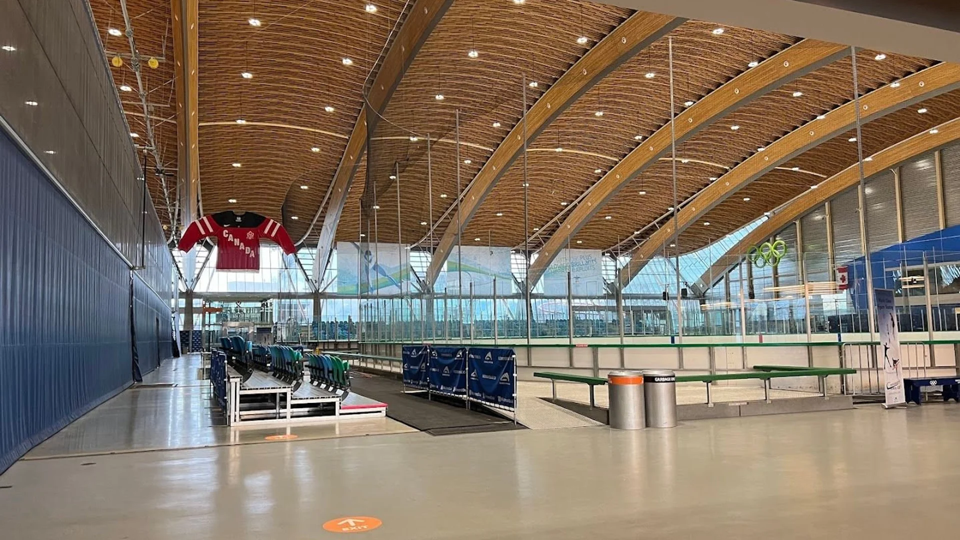 Scale the Speed Wall at Richmond Olympic Oval, Oval Village, Vancouver BC