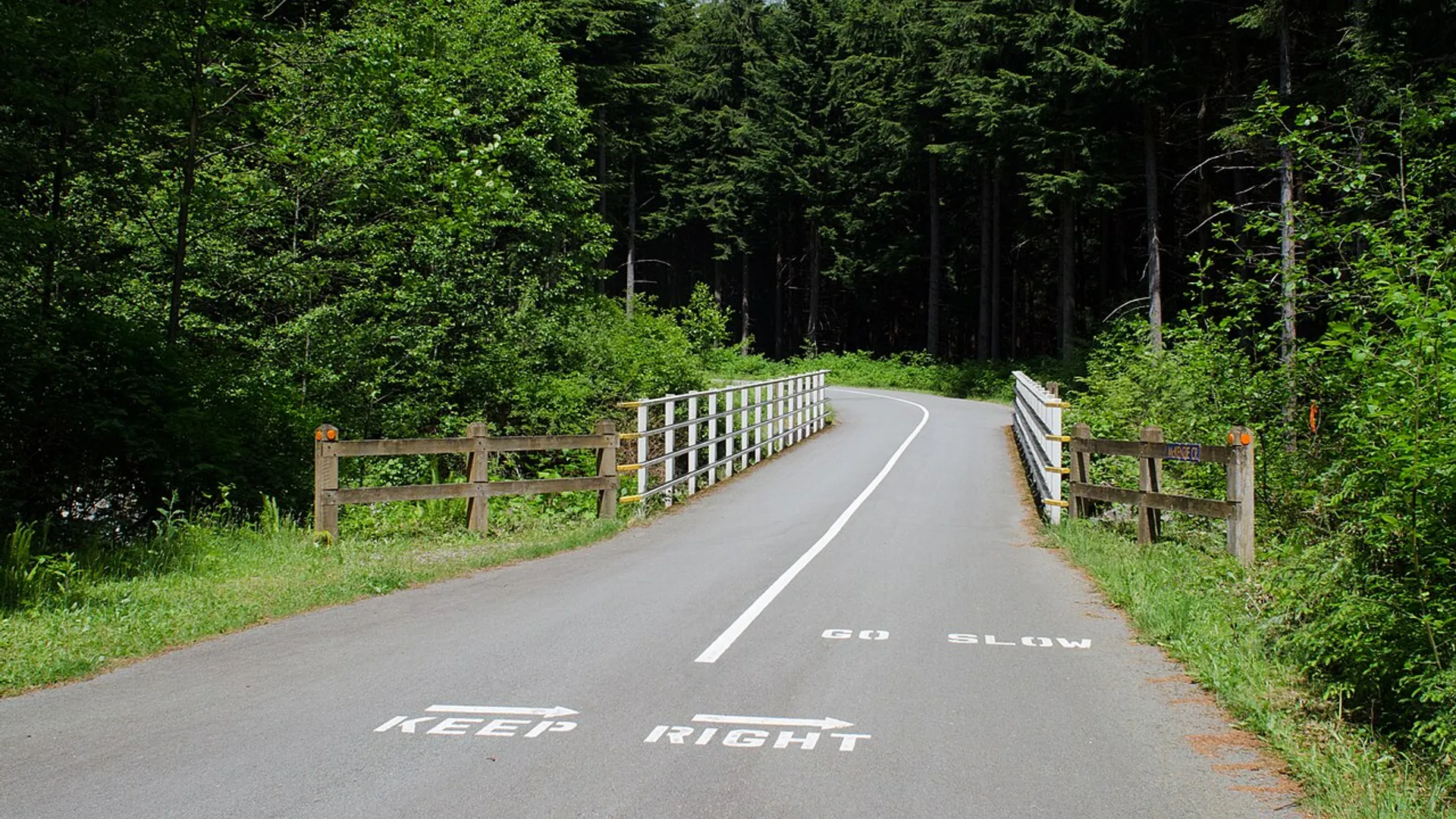 Stroll the Paved Seymour Valley Trailway, Lower Seymour Conservation Reserve, end of Lillooet Road, Vancouver BC