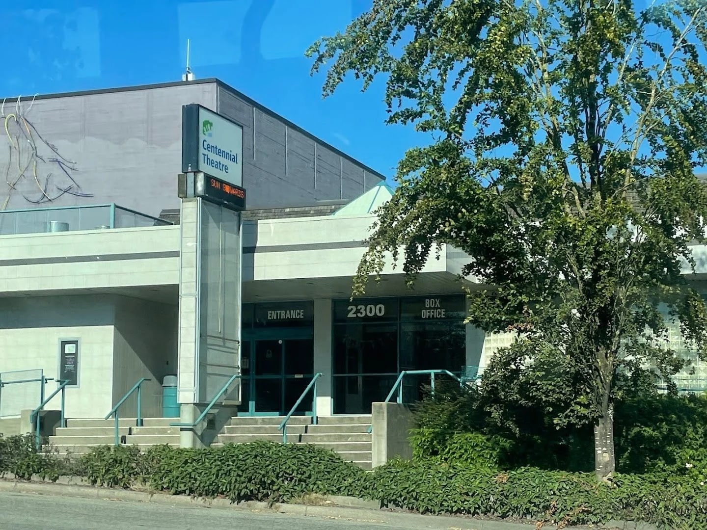 A Show Night at Centennial Theatre, Mid-Lonsdale, North Vancouver, Vancouver BC