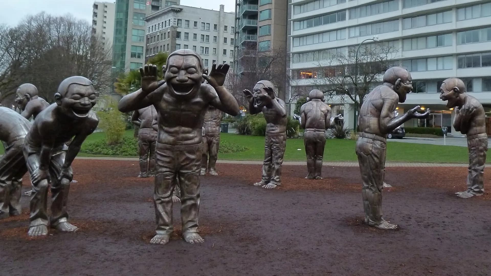 Crack Up at the Laughing Men