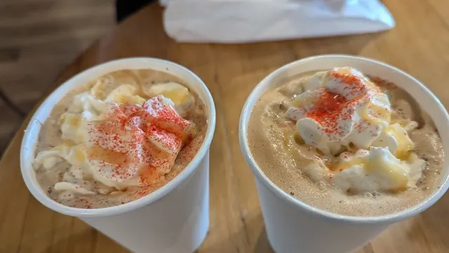 Coffee and Baking at the Brentwood Bay Village Empourium