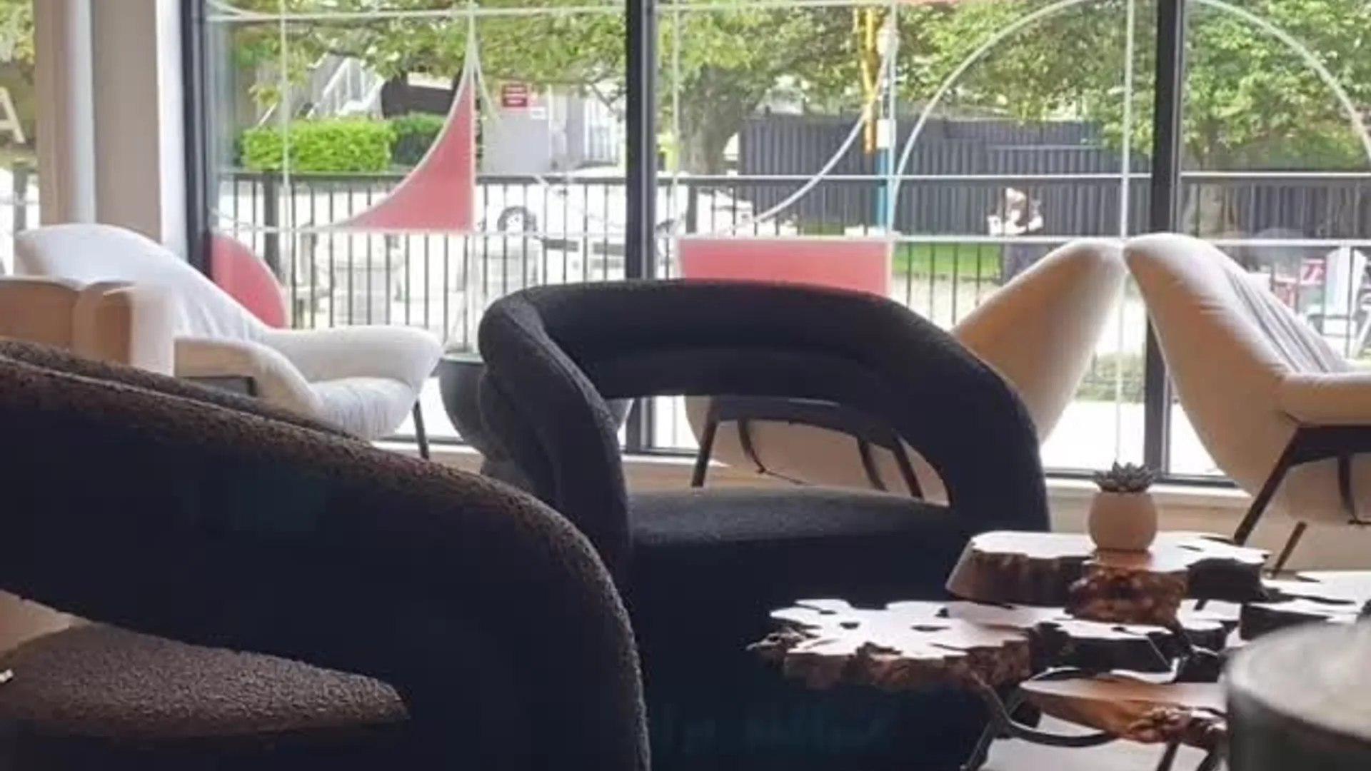 Coffee and Art at Grit Studio, Moody Centre, Vancouver BC