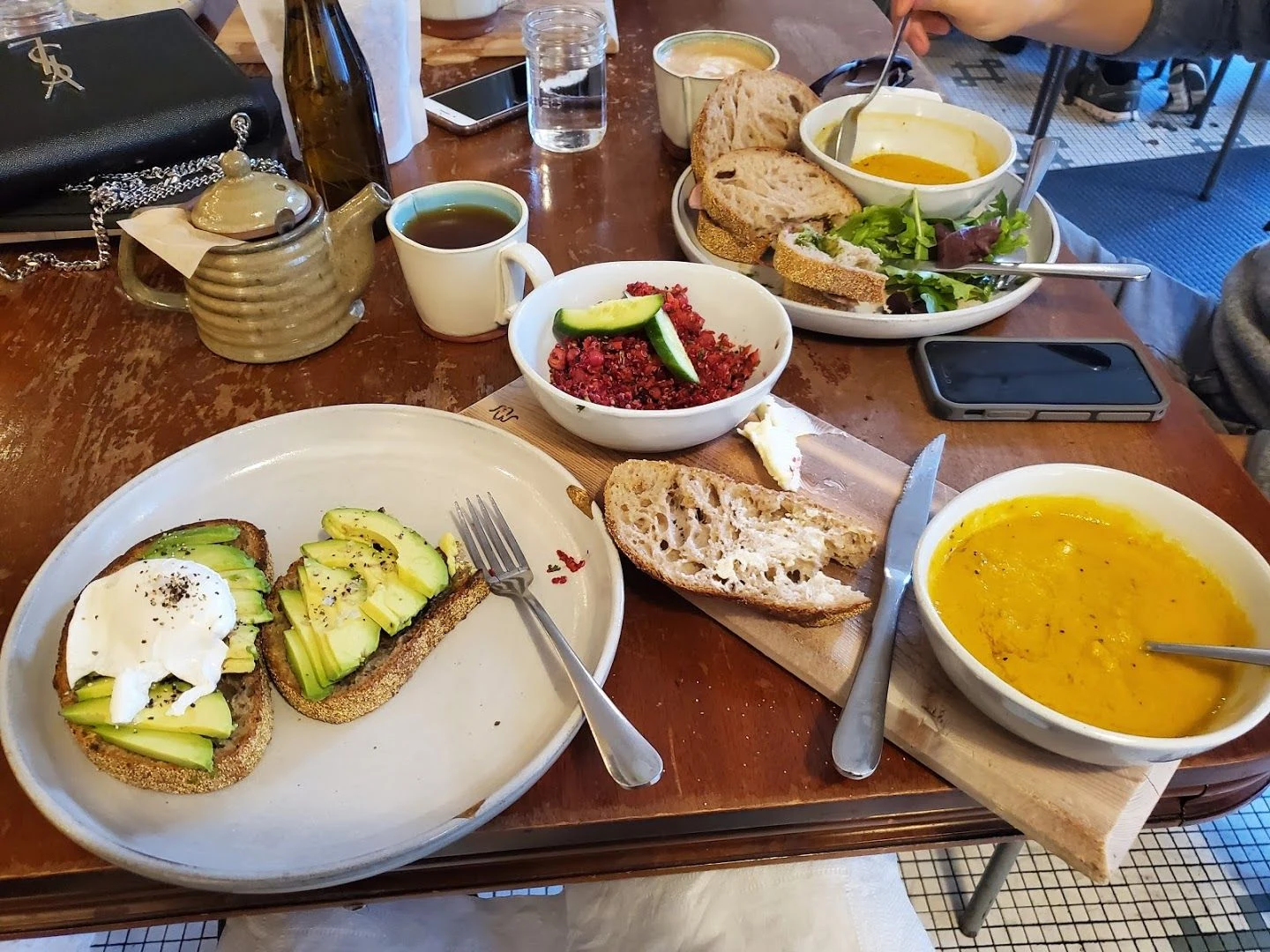 Sourdough and Coffee at Nelson the Seagull, Gastown, Vancouver BC
