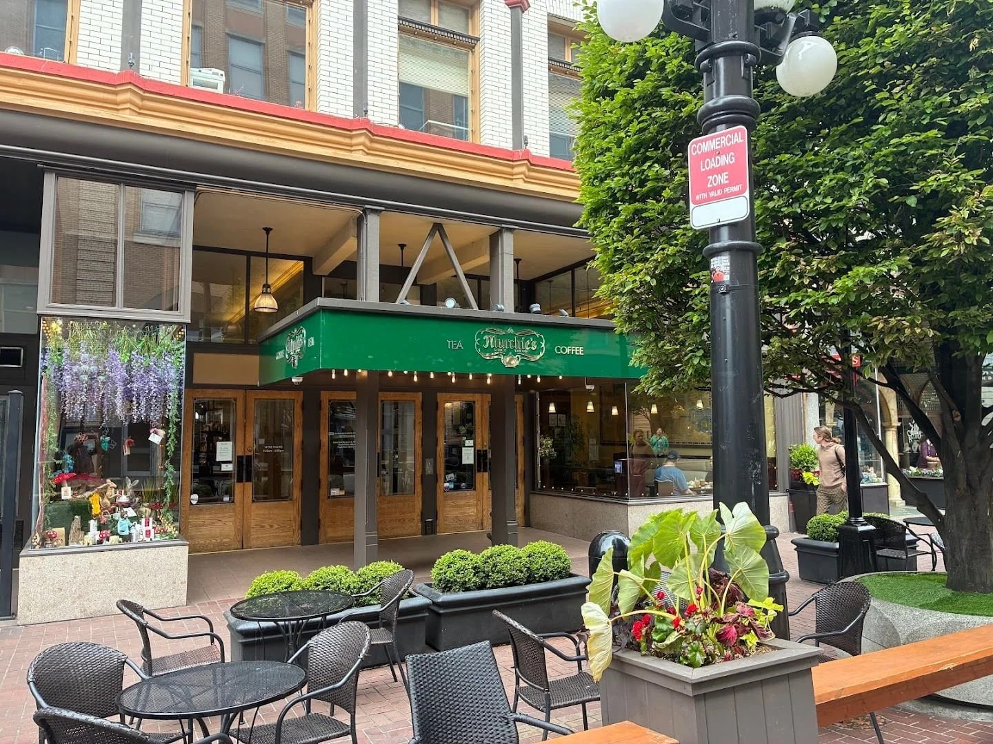 Tea & Pastries at Murchie's, Government St, Victoria BC