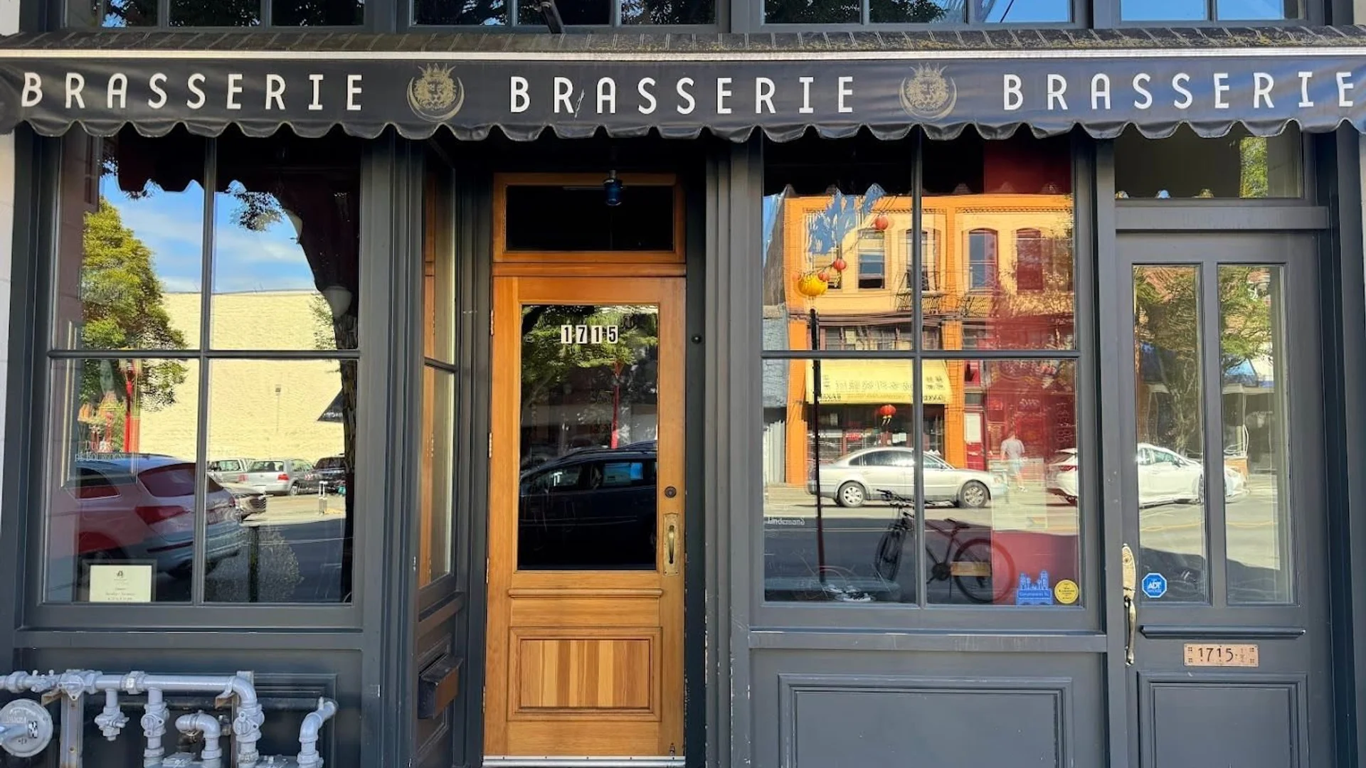 Dinner at Brasserie L'Ecole, Chinatown / Old Town, Victoria BC