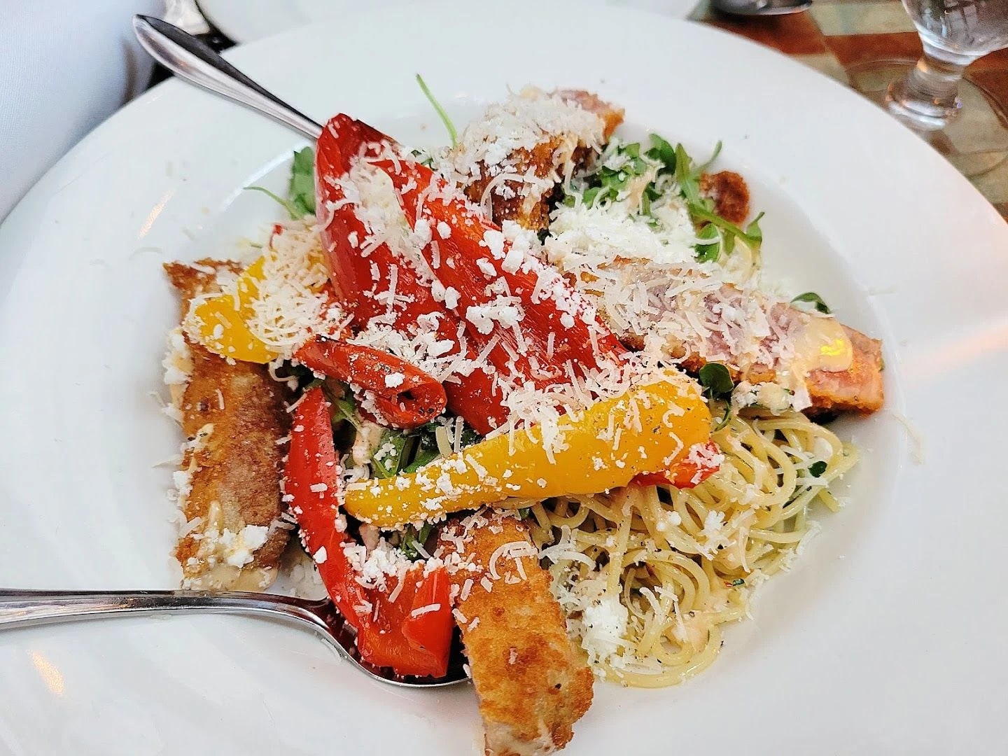 Dinner at Il Terrazzo, Old Town, off Waddington Alley, Victoria BC