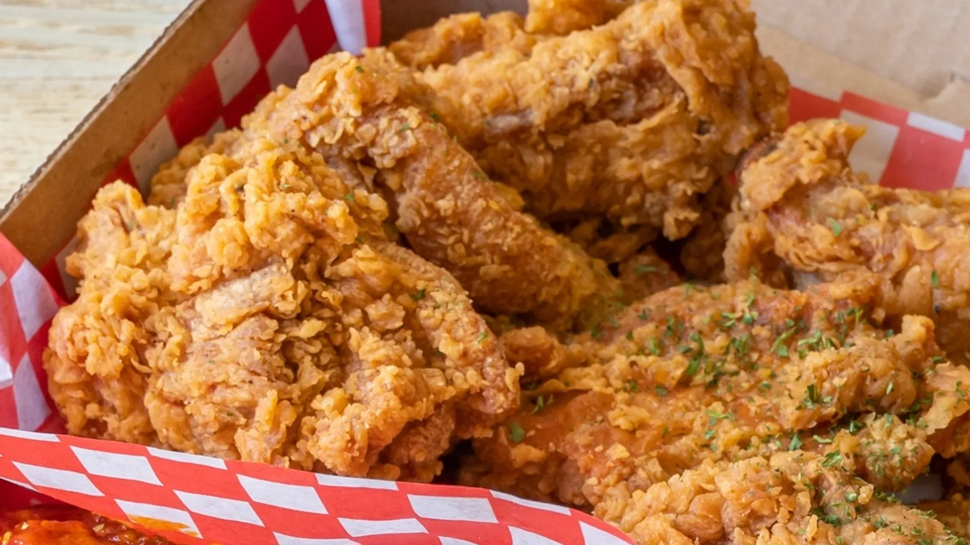 Crackly Korean Fried Chicken at Chicken 649, Quadra Village, Victoria BC