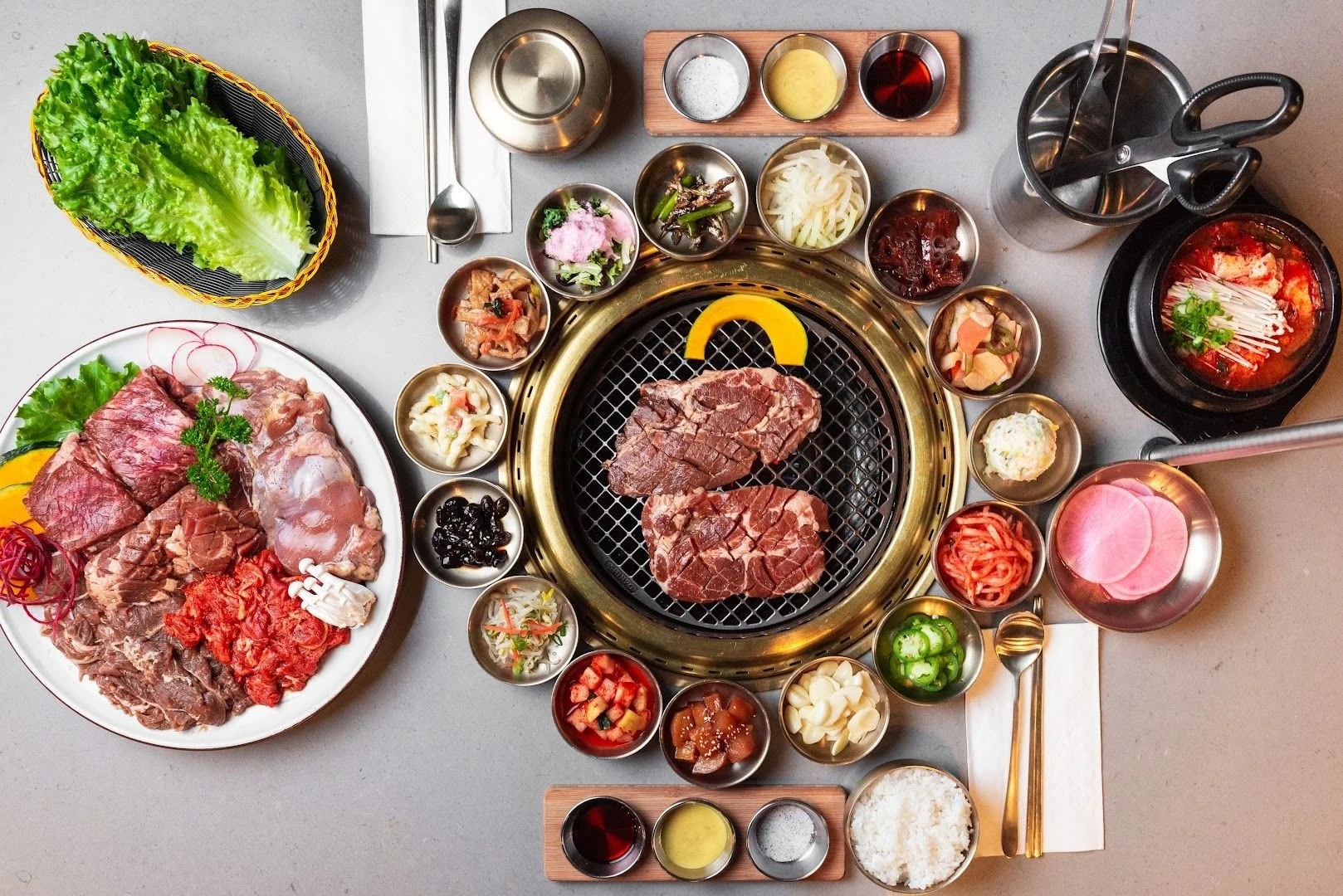 Premium Grill at Kook Korean BBQ, East 1st Avenue, Hastings-Sunrise, Vancouver BC