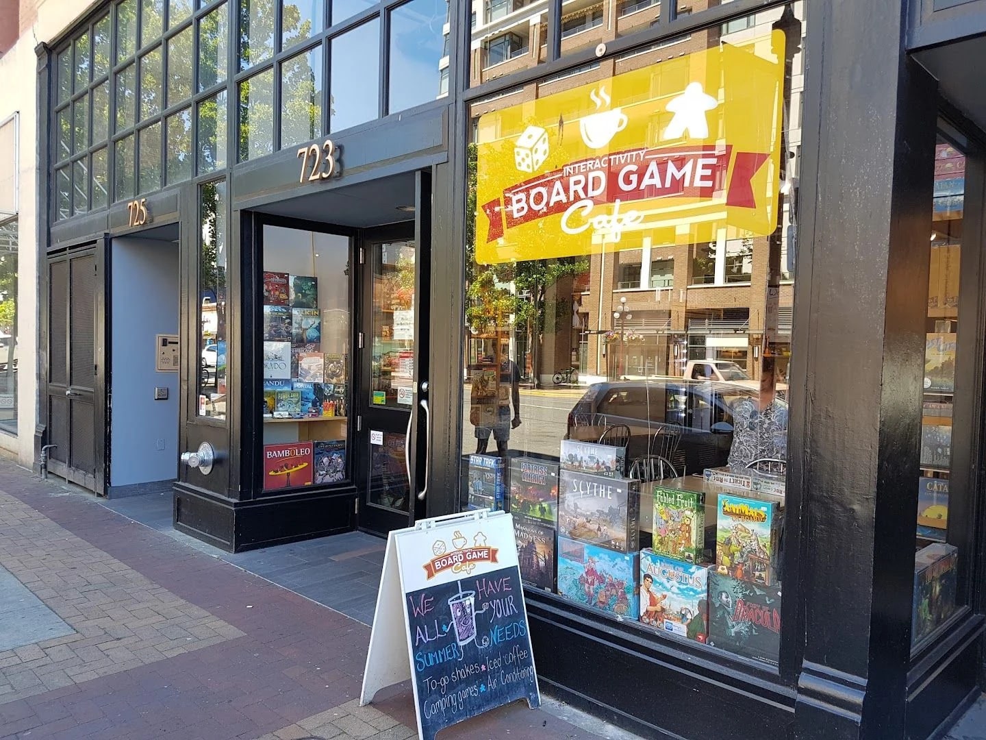 Board Games & Milkshakes at Interactivity, 723 Yates St, Downtown, Victoria BC