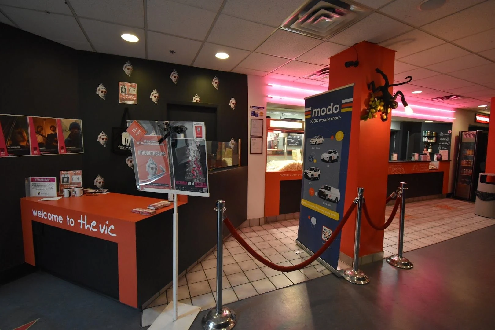 Catch a Film with a Pint at The Vic Theatre, 808 Douglas St, Downtown, Victoria BC