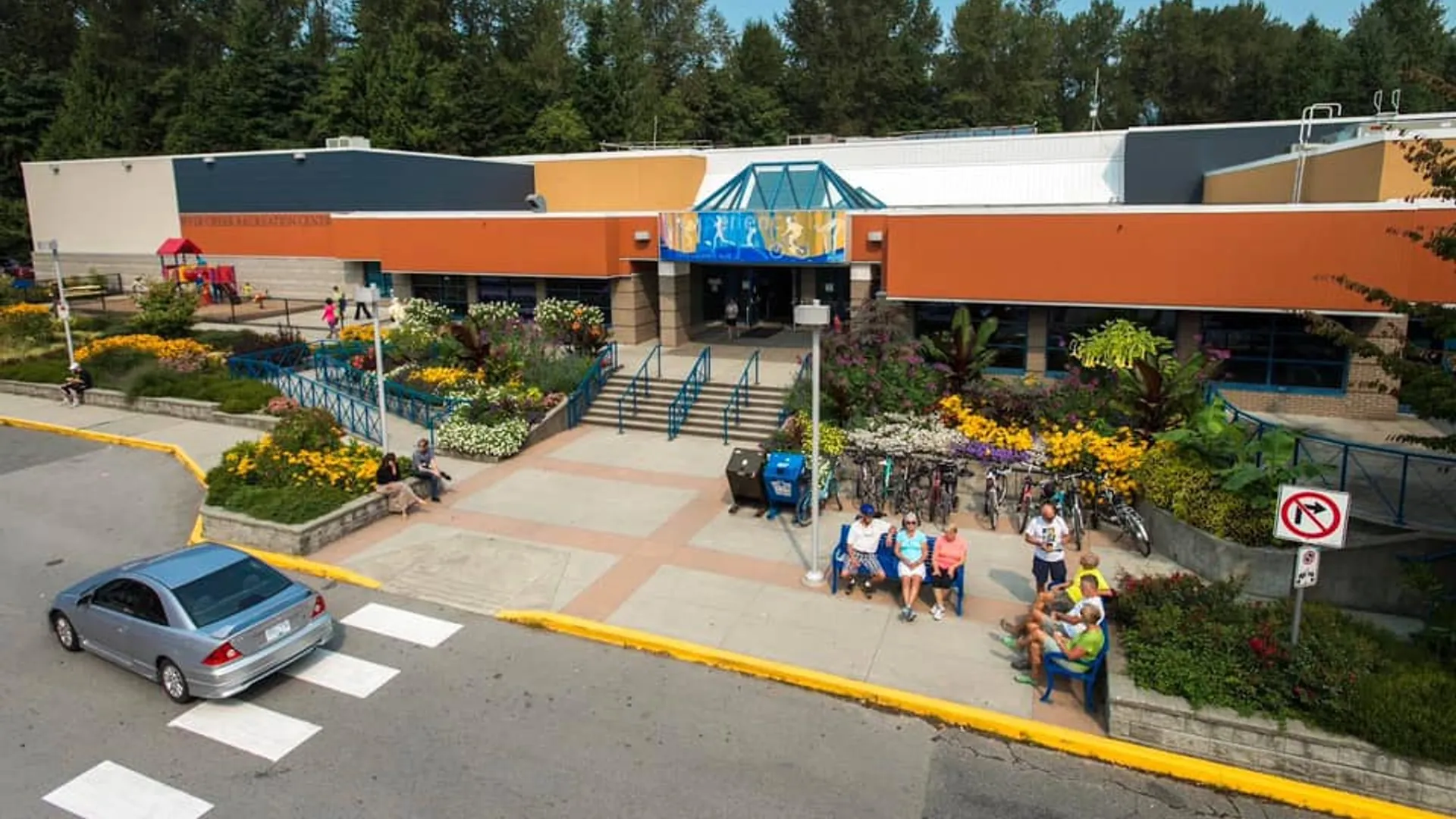 Waterslide and Sauna at Hyde Creek, Hyde Creek Recreation Centre, Laurier Avenue, Vancouver BC